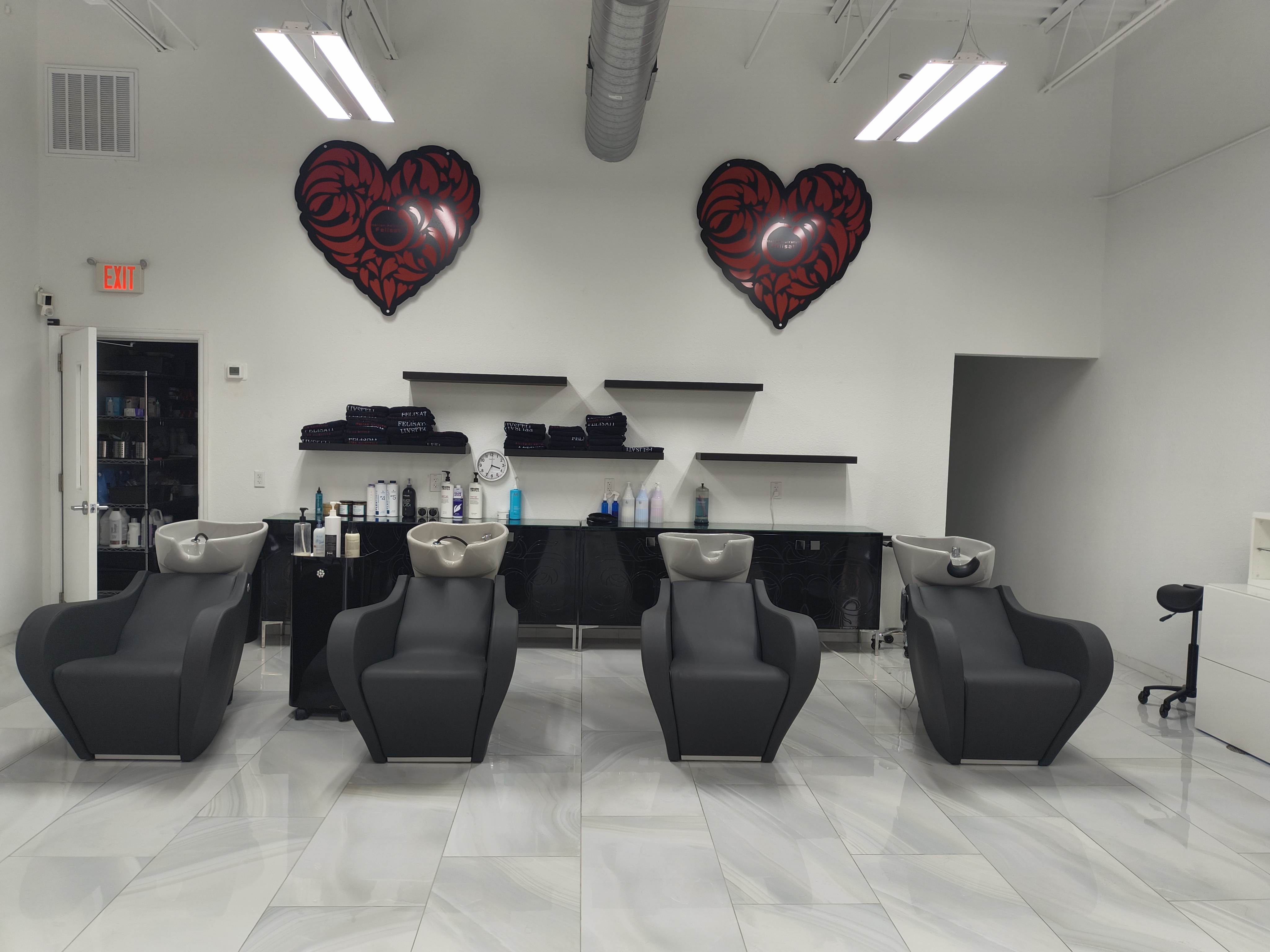 Salon work